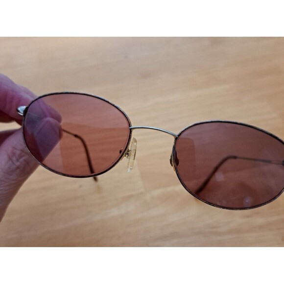 Catherine Deneuve Eyeglasses Frames CD-118 BRN 135 Gold/Pink Oval Flex Hinge - Picture 3 of 12